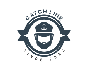 Hook - Marine Fisherman Hook logo design