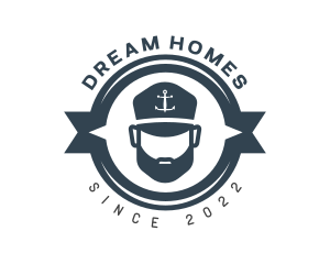 Marine - Marine Fisherman Hook logo design