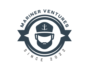 Marine Fisherman Hook logo design