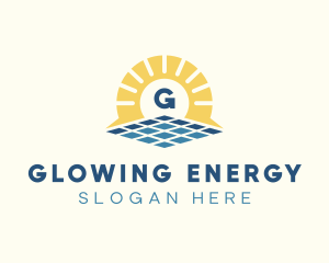 Sunshine Solar Energy logo design