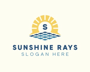 Sunshine Solar Energy logo design