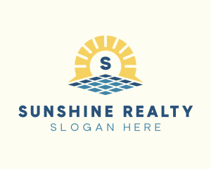 Sunshine Solar Energy logo design