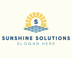 Sunshine Solar Energy logo design