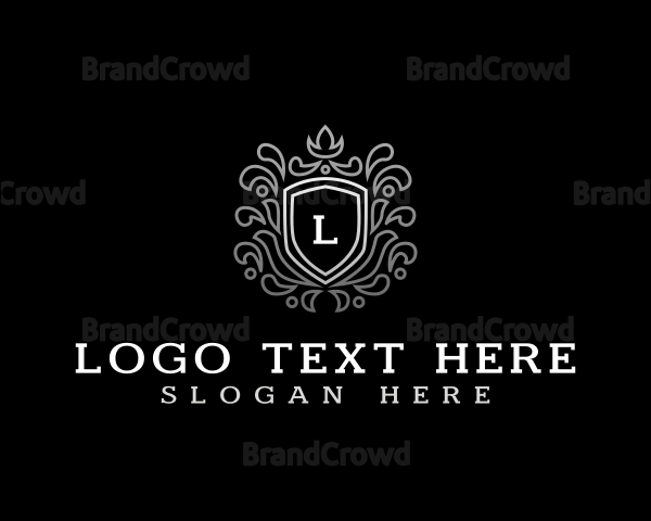 Luxury Shield Crest Logo