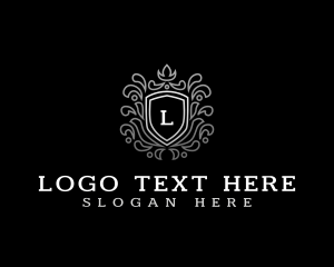 Exclusive - Luxury Shield Crest logo design