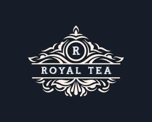 Royal Diner Wreath logo design