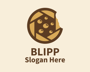 Brown Cookie Camera Logo