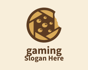 Brown Cookie Camera Logo