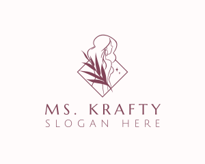 Beauty - Natural Woman Beauty logo design