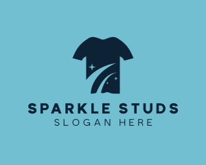 Sparkling Shirt Laundry  logo design