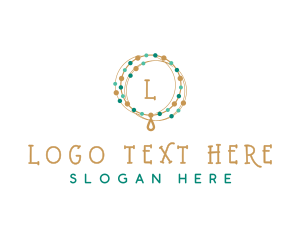 Necklace - Necklace Bracelet Beads logo design