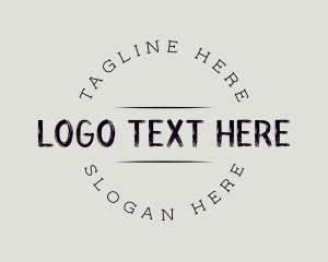 Artsy Generic Hipster Wordmark Logo