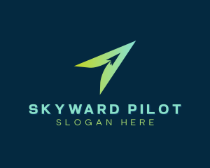 Pilot - Plane Pilot Flight logo design