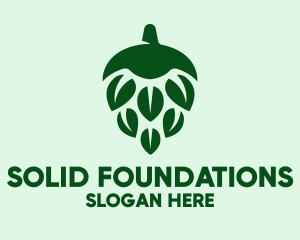 Green Beer Hops  Logo