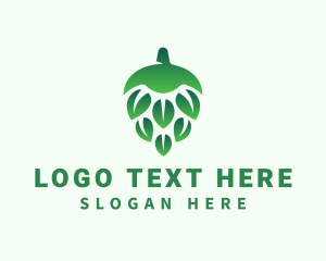 Green - Green Beer Hops logo design