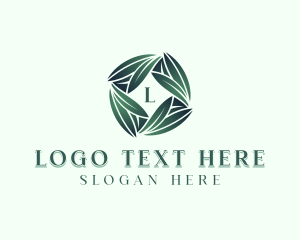 Leaf - Nature Leaf Gardening logo design