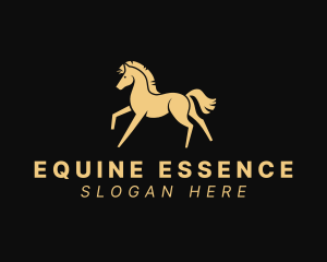 Equine - Walking Equine Horse logo design