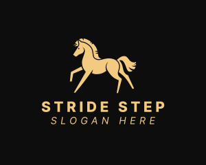 Walking - Walking Equine Horse logo design