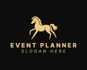 Pony - Walking Equine Horse logo design