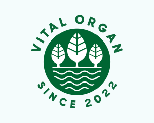 Organic Sustainability Farming  logo design