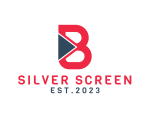 Movies - Modern Professional Letter B logo design