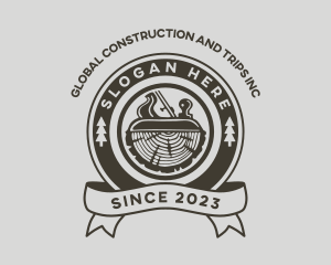 Repairman - Lumberjack Hand Planer logo design