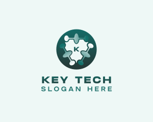 Cybersecurity Technology Company logo design