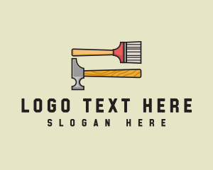 Tools - Hammer Construction Renovation logo design