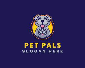 Dog Puppy Pet Shelter logo design