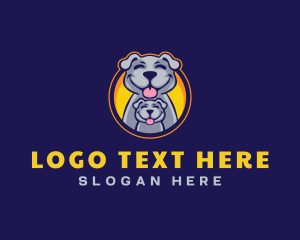 Trainer - Dog Puppy Pet Shelter logo design