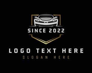 Supercar - Luxury Sportscar Emblem logo design