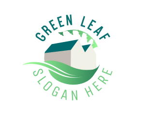 Leaf Garden Property  logo design