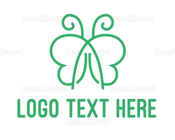 Green Butterfly Spa Logo