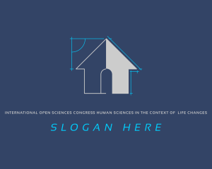Roof - House Structure Builder logo design