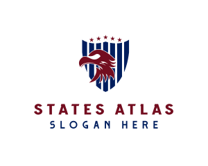 United States Eagle Bird logo design