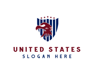 United States Eagle Bird logo design