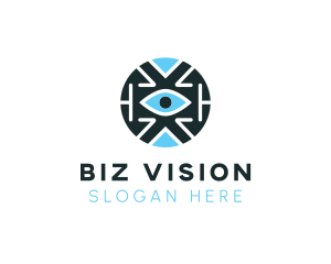 Digital Tech Eye logo design