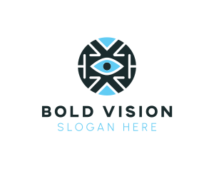 Digital Tech Eye logo design