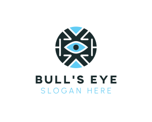 Digital Tech Eye logo design