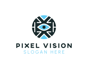 Digital Tech Eye logo design