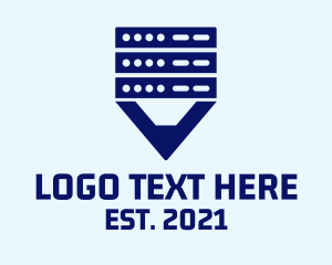 Programmer - Pencil Database Server logo design