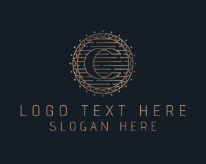 Blockchain - Digital Currency Letter C logo design