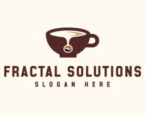 Coffee Bean Cup logo design