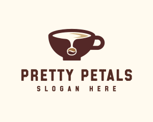 Coffee Bean Cup logo design