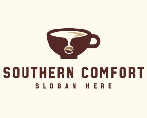 Coffee Bean Cup logo design