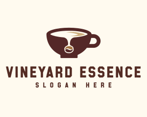 Coffee Bean Cup logo design