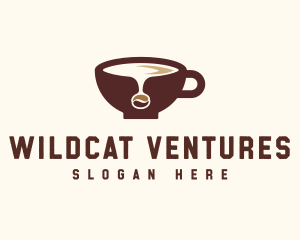 Coffee Bean Cup logo design