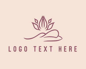 Relaxation - Body Spa Massage logo design