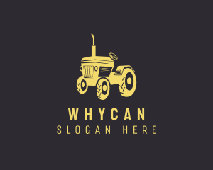 Farm Tractor Vehicle Logo