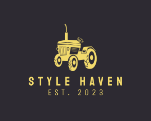 Farming - Farm Tractor Vehicle logo design